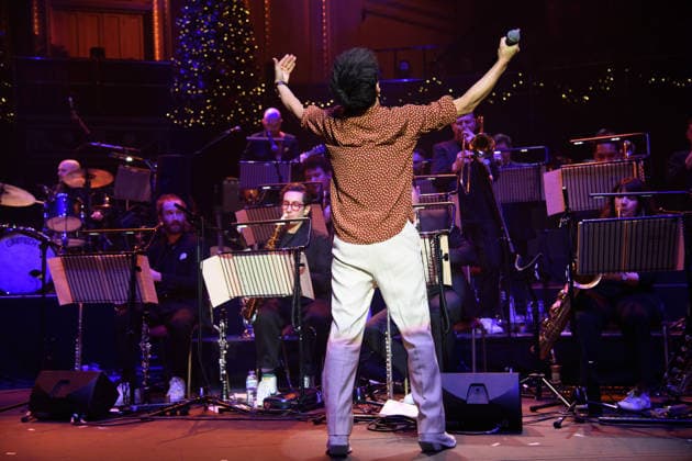 Jamie Cullum Performs at Royal Albert Hall, London English singer-songwriter Jamie Cullum performs with his big band for his The Pianoman at Christmas show at Royal Albert Hall, London, England, UK on Friday 12 December 2025., Credit:Justin Ng Avalon UK, England, London, Royal Albert Hall  Copyright: xJustinxNgx xAvalonx 1058792687