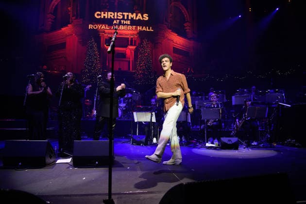 Jamie Cullum Performs at Royal Albert Hall, London English singer-songwriter Jamie Cullum performs with his big band for his The Pianoman at Christmas show at Royal Albert Hall, London, England, UK on Friday 12 December 2025., Credit:Justin Ng Avalon UK, England, London, Royal Albert Hall  Copyright: xJustinxNgx xAvalonx 1058792693