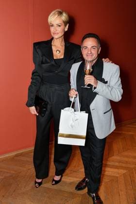 HFC Christmas Party - Paris Adriana Karembeu, Laurent Amar attend the HFC (Haute Fragrance Company) Christmas Party at the Musée des Arts décoratifs in Paris on December 11, 2025. Photo by Shootpix ABACAPRESS.COM Paris France  Copyright: xShootpix ABACAx