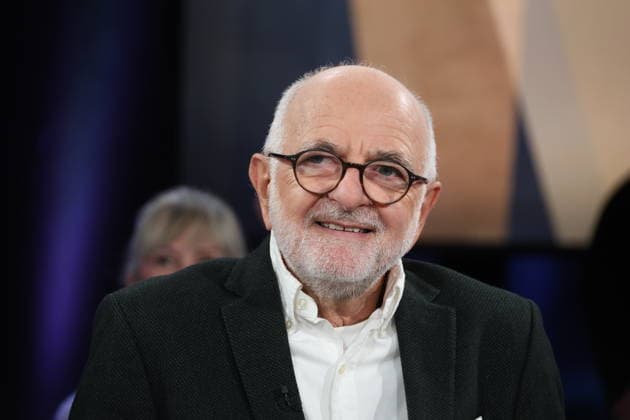 Prof Helmut Seitz, specialist in internal medicine and alcohol researcher, as a guest on the NDR Talk Show on 12 12 2025, photo session before the live broadcast on the 3 program of NDR television in the Hamburg Lokstedt television studio