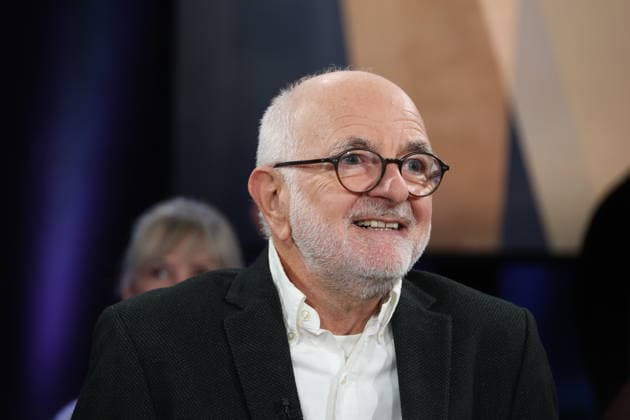 Prof Helmut Seitz, specialist in internal medicine and alcohol researcher, as a guest on the NDR Talk Show on 12 12 2025, photo session before the live broadcast on the 3 program of NDR television in the Hamburg Lokstedt television studio