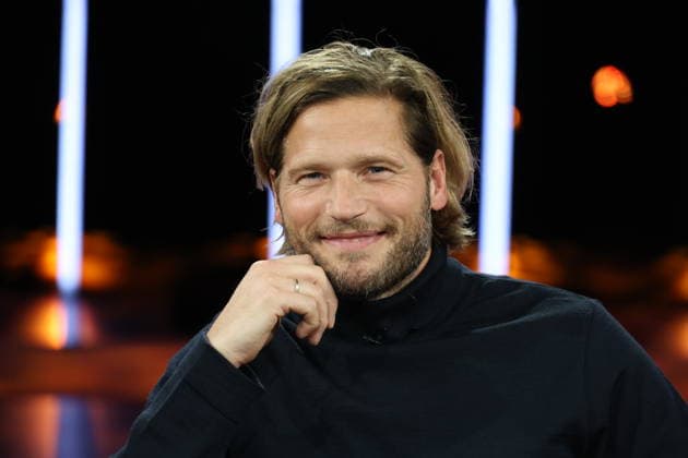 Sebastian Ströbel, actor, guest on the NDR Talk Show on 12 12 2025, photo session before the live broadcast on the 3 program of NDR television in the Hamburg Lokstedt television studio