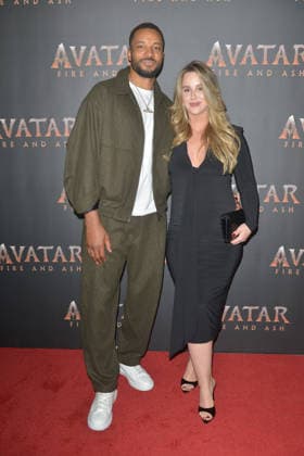 MIAMI, FLORIDA - DECEMBER 12: Norman Powell, NBA Miami Heat Player and wife Bella Powell attend the Miami Special Screening of Avatar: Fire and Ash at AMC Sunset Place 24 in Miami, Florida on December 12, 2025. Copyright: xmpi10 MediaPunchx