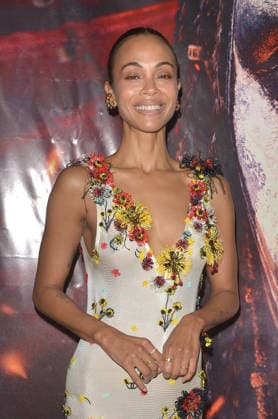 MIAMI, FLORIDA - DECEMBER 12: Zoe Saldana attends the Miami Special Screening of Avatar: Fire and Ash at AMC Sunset Place 24 in Miami, Florida on December 12, 2025. Copyright: xmpi10 MediaPunchx