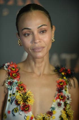 MIAMI, FLORIDA - DECEMBER 12: Zoe Saldana attends the Miami Special Screening of Avatar: Fire and Ash at AMC Sunset Place 24 in Miami, Florida on December 12, 2025. Copyright: xmpi10 MediaPunchx