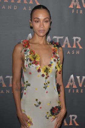 MIAMI, FLORIDA - DECEMBER 12: Zoe Saldana attends the Miami Special Screening of Avatar: Fire and Ash at AMC Sunset Place 24 in Miami, Florida on December 12, 2025. Copyright: xmpi10 MediaPunchx
