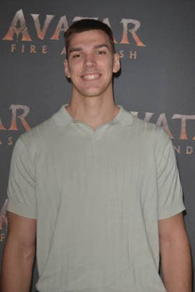 MIAMI, FLORIDA - DECEMBER 12: Vladislav Goldin, NBA Miami Heat Player attends the Miami Special Screening of Avatar: Fire and Ash at AMC Sunset Place 24 in Miami, Florida on December 12, 2025. Copyright: xmpi10 MediaPunchx