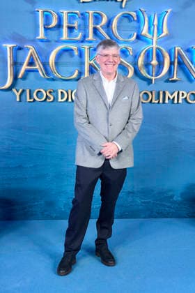 ˜Percy Jackson and the Olympians™ Madrid Premiere Rick Riordan attends ˜Percy Jackson and the Olympians™ Premiere during a Fan Event at Calderon Theatre on December 13, 2025 in Madrid, Spain Madrid Calderon Theatre Madrid Spain  Copyright: x JACKxGx