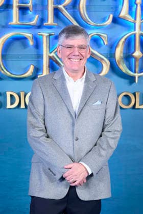 ˜Percy Jackson and the Olympians™ Madrid Premiere Rick Riordan attends ˜Percy Jackson and the Olympians™ Premiere during a Fan Event at Calderon Theatre on December 13, 2025 in Madrid, Spain Madrid Calderon Theatre Madrid Spain  Copyright: x JACKxGx