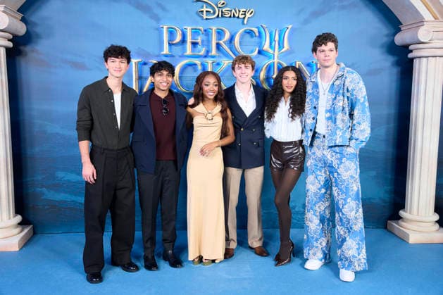 ˜Percy Jackson and the Olympians™ Madrid Premiere Charlie Bushnell, Aryan Simhadri, Leah Sava Jeffries, Walker Scobell, Dior Goodjohn, Daniel Diemer attends ˜Percy Jackson and the Olympians™ Premiere during a Fan Event at Calderon Theatre on December 13, 2025 in Madrid, Spain Madrid Calderon Theatre Madrid Spain  Copyright: x JACKxGx