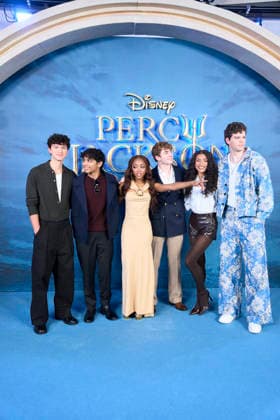 ˜Percy Jackson and the Olympians™ Madrid Premiere Charlie Bushnell, Aryan Simhadri, Leah Sava Jeffries, Walker Scobell, Dior Goodjohn, Daniel Diemer attends ˜Percy Jackson and the Olympians™ Premiere during a Fan Event at Calderon Theatre on December 13, 2025 in Madrid, Spain Madrid Calderon Theatre Madrid Spain  Copyright: x JACKxGx