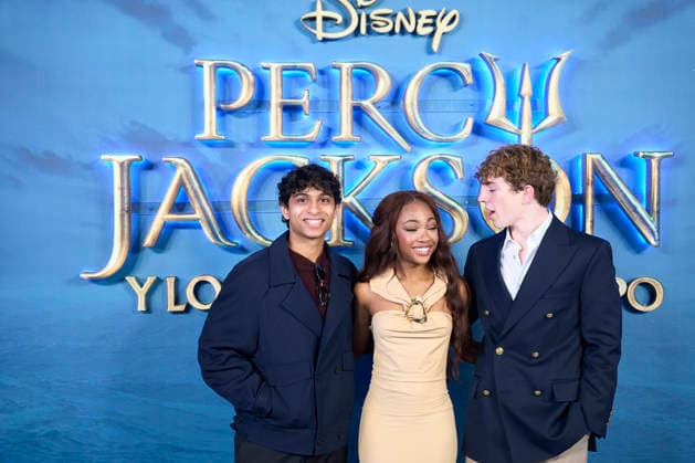 ˜Percy Jackson and the Olympians™ Madrid Premiere Aryan Simhadri, Leah Sava Jeffries, Walker Scobell attends ˜Percy Jackson and the Olympians™ Premiere during a Fan Event at Calderon Theatre on December 13, 2025 in Madrid, Spain Madrid Calderon Theatre Madrid Spain  Copyright: x JACKxGx