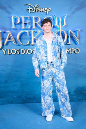 ˜Percy Jackson and the Olympians™ Madrid Premiere Daniel Diemer attends ˜Percy Jackson and the Olympians™ Premiere during a Fan Event at Calderon Theatre on December 13, 2025 in Madrid, Spain Madrid Calderon Theatre Madrid Spain  Copyright: x JACKxGx