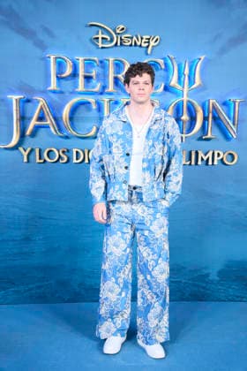 ˜Percy Jackson and the Olympians™ Madrid Premiere Daniel Diemer attends ˜Percy Jackson and the Olympians™ Premiere during a Fan Event at Calderon Theatre on December 13, 2025 in Madrid, Spain Madrid Calderon Theatre Madrid Spain  Copyright: x JACKxGx