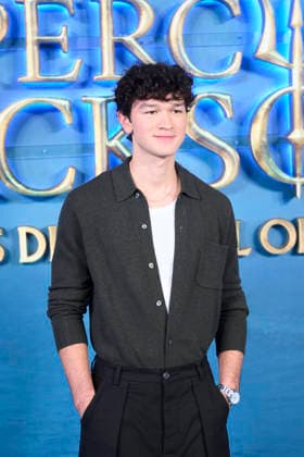 ˜Percy Jackson and the Olympians™ Madrid Premiere Charlie Bushnell attends ˜Percy Jackson and the Olympians™ Premiere during a Fan Event at Calderon Theatre on December 13, 2025 in Madrid, Spain Madrid Calderon Theatre Madrid Spain  Copyright: x JACKxGx