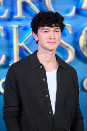 ˜Percy Jackson and the Olympians™ Madrid Premiere Charlie Bushnell attends ˜Percy Jackson and the Olympians™ Premiere during a Fan Event at Calderon Theatre on December 13, 2025 in Madrid, Spain Madrid Calderon Theatre Madrid Spain  Copyright: x JACKxGx