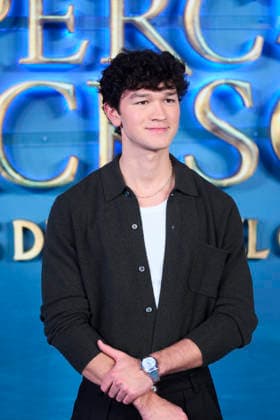 ˜Percy Jackson and the Olympians™ Madrid Premiere Charlie Bushnell attends ˜Percy Jackson and the Olympians™ Premiere during a Fan Event at Calderon Theatre on December 13, 2025 in Madrid, Spain Madrid Calderon Theatre Madrid Spain  Copyright: x JACKxGx