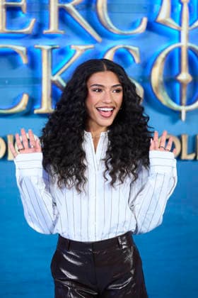 ˜Percy Jackson and the Olympians™ Madrid Premiere Dior Goodjohn attends ˜Percy Jackson and the Olympians™ Premiere during a Fan Event at Calderon Theatre on December 13, 2025 in Madrid, Spain Madrid Calderon Theatre Madrid Spain  Copyright: x JACKxGx