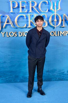˜Percy Jackson and the Olympians™ Madrid Premiere Aryan Simhadri attends ˜Percy Jackson and the Olympians™ Premiere during a Fan Event at Calderon Theatre on December 13, 2025 in Madrid, Spain Madrid Calderon Theatre Madrid Spain  Copyright: x JACKxGx