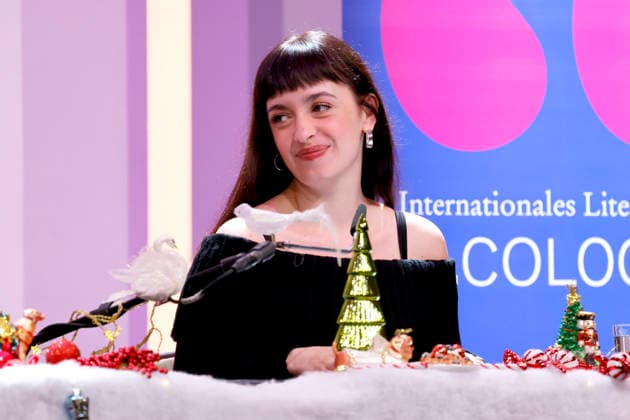 Actress Nellie Thalbach at the Lit Cologne special event Christmas with the Thalbach family at the Flora Cologne, 12 12 2025 NRW Germany Copyright: xChristophxHardtx