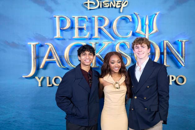 Percy Jackson and the Olympians’ Madrid Premiere - Spain Aryan Simhadri, Leah Sava Jeffries, Walker Scobell attends ‘Percy Jackson and the Olympians’ Premiere during a Fan Event at Calderon Theatre on December 13, 2025 in Madrid, Spain. Photo by ABACAPRESS.COM Madrid Madrid Spain  Copyright: xABACAx