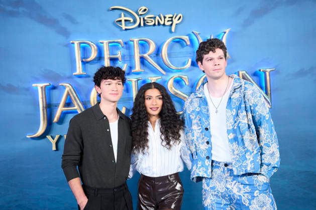Percy Jackson and the Olympians’ Madrid Premiere - Spain Charlie Bushnell, Dior Goodjohn, Daniel Diemer attends ‘Percy Jackson and the Olympians’ Premiere during a Fan Event at Calderon Theatre on December 13, 2025 in Madrid, Spain. Photo by ABACAPRESS.COM Madrid Madrid Spain  Copyright: xABACAx