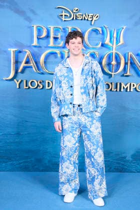 Percy Jackson and the Olympians’ Madrid Premiere - Spain Daniel Diemer attends ‘Percy Jackson and the Olympians’ Premiere during a Fan Event at Calderon Theatre on December 13, 2025 in Madrid, Spain. Photo by ABACAPRESS.COM Madrid Madrid Spain  Copyright: xABACAx