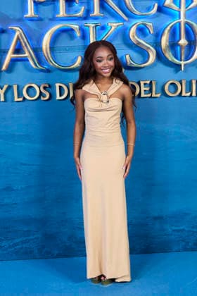 Percy Jackson and the Olympians’ Madrid Premiere - Spain Leah Sava Jeffries attends ‘Percy Jackson and the Olympians’ Premiere during a Fan Event at Calderon Theatre on December 13, 2025 in Madrid, Spain. Photo by ABACAPRESS.COM Madrid Madrid Spain  Copyright: xABACAx