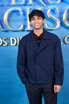 Percy Jackson and the Olympians’ Madrid Premiere - Spain Aryan Simhadri attends ‘Percy Jackson and the Olympians’ Premiere during a Fan Event at Calderon Theatre on December 13, 2025 in Madrid, Spain. Photo by ABACAPRESS.COM Madrid Madrid Spain  Copyright: xABACAx