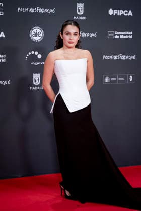 Red carpet of the 31st edition of the José María Forqué Awards Actress Eléa Rochera poses on the red carpet of the 31st edition of the José María Forqué Awards, at the IFEMA Municipal Palace, on December 13, 2025, in Madrid Spain The José María Forqué Film Awards, known as Premios Forqué, were created in 1996 by the Entidad de Gestión de Derechos de los Productores Audiovisuales Egeda to honor the memory of José María Forqué, a leading figure in Spanish filmmaking and the first president of Egeda EGEDA created the award with the aim of disseminating the importance of the Spanish audiovisual industry and promoting the figure of the film producer 13 DECEMBER 2025 FORQUÉ PREMIOS ALFOMBRA ROJA PHOTOCALL MADRID IFEMA Madrid Madrid Madrid Espana  Copyright: xAlbertoxOrtegax 7168142