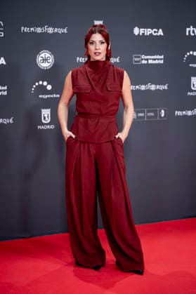 Red carpet of the 31st edition of the José María Forqué Awards Film analyst Sandra Miret poses on the red carpet of the 31st edition of the José María Forqué Awards, at the IFEMA Municipal Palace, on December 13, 2025, in Madrid Spain The José María Forqué Film Awards, known as Premios Forqué, were created in 1996 by the Entidad de Gestión de Derechos de los Productores Audiovisuales Egeda to honor the memory of José María Forqué, a leading figure in Spanish filmmaking and the first president of Egeda EGEDA created the award with the aim of disseminating the importance of the Spanish audiovisual industry and promoting the figure of the film producer 13 DECEMBER 2025 FORQUÉ PREMIOS ALFOMBRA ROJA PHOTOCALL MADRID IFEMA Madrid Madrid Madrid E  Copyright: xAlbertoxOrtegax 7168221