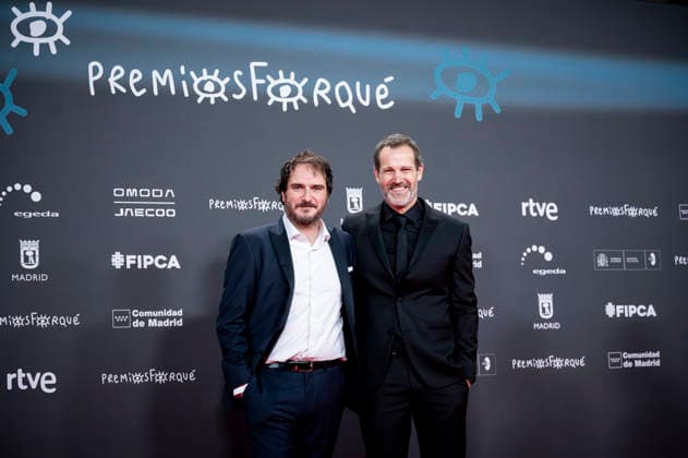 Red carpet of the 31st edition of the José María Forqué Awards Filmmakers José María Goenaga i and Aitor Arregi d pose on the red carpet of the 31st edition of the José María Forqué Awards, at the IFEMA Municipal Palace, on December 13, 2025, in Madrid Spain The José María Forqué Film Awards, known as Premios Forqué, were created in 1996 by the Entidad de Gestión de Derechos de los Productores Audiovisuales Egeda to honor the memory of José María Forqué, a leading figure in Spanish filmmaking and the first president of Egeda EGEDA created the award with the aim of disseminating the importance of the Spanish audiovisual industry and promoting the figure of the film producer 13 DECEMBER 2025 Madrid Madrid Espana  Copyright: xAlbertoxOrtegax 7168229