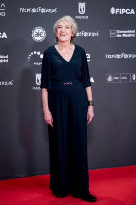 Red carpet of the 31st edition of the José María Forqué Awards Actress María Jesus Hoyos pose on the red carpet of the 31st edition of the José María Forqué Awards, at the IFEMA Municipal Palace, on December 13, 2025, in Madrid Spain The José María Forqué Film Awards, known as Premios Forqué, were created in 1996 by the Entidad de Gestión de Derechos de los Productores Audiovisuales Egeda to honor the memory of José María Forqué, a leading figure in Spanish filmmaking and the first president of Egeda EGEDA created the award with the aim of disseminating the importance of the Spanish audiovisual industry and promoting the figure of the film producer 13 DECEMBER 2025 Madrid Madrid Espana  Copyright: xAlbertoxOrtegax 7168394
