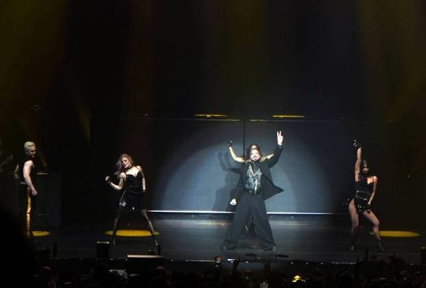 Singer Ricky Martin performing at Starlite Festival in Madrid on Staurday, 13 December 2025. Cordon Press 