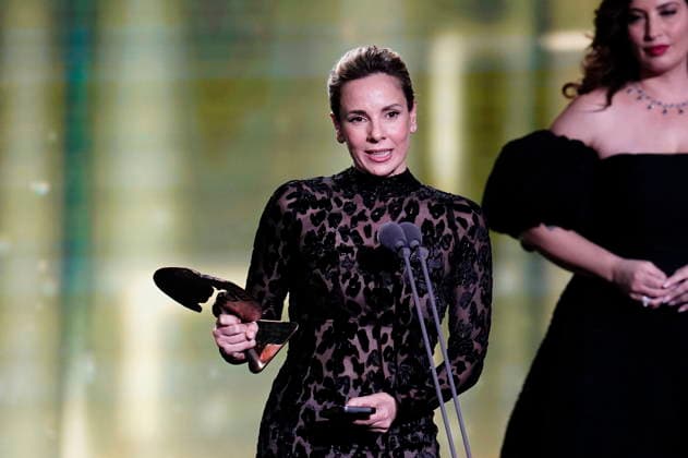 Gala of the 31st edition of the José María Forqué Awards Actress Julieta Cardinali intervenes after collecting the award for Best Latin American Film of the Year for Belén during the gala of the 31st edition of the José María Forqué Awards, at the Palacio Municipal de IFEMA, on December 13, 2025, in Madrid Spain The José María Forqué Film Awards, known as Premios Forqué, were created in 1996 by the Entidad de Gestión de Derechos de los Productores Audiovisuales Egeda to honor the memory of José María Forqué, a leading figure in Spanish filmmaking and the first president of Egeda EGEDA created the award with the aim of disseminating the importance of the Spanish audiovisual industry and promoting the figure of the film producer 13 DECEMBER  Copyright: xA.xPÃ rezxMecax 7168719
