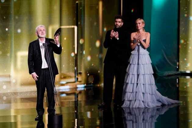 Gala of the 31st edition of the José María Forqué Awards The actor José Ramón Soroiz i intervenes after collecting the award for Best Male Performance for Maspalomas during the gala of the 31st edition of the José María Forqué Awards, at the IFEMA Municipal Palace, on December 13, 2025, in Madrid Spain The José María Forqué Film Awards, known as the Forqué Awards, were created in 1996 by Egeda EGEDA to honor the memory of José María Forqué, a figure in Spanish filmmaking and the first president of Egeda EGEDA EGEDA created Egeda EGEDA to honor the memory of José María Forqué, a figure in Spanish filmmaking and the first president of Egeda EGEDA, were created in 1996 by the Entidad de Gestión de Derechos de los Productores Audiovisuales Ege  Copyright: xA.xPÃ rezxMecax 7168778