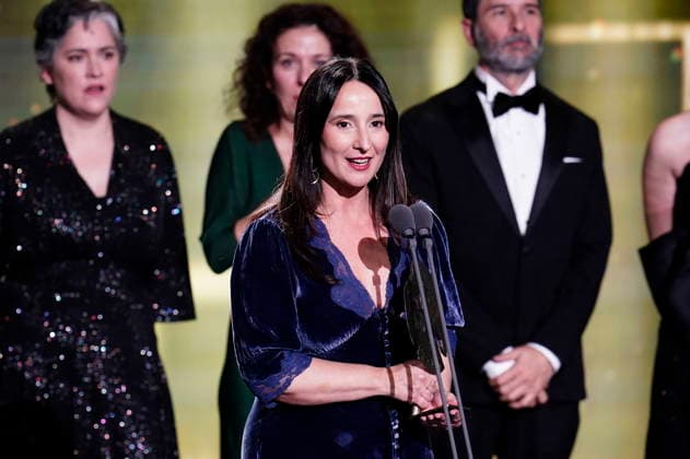 Gala of the 31st edition of the José María Forqué Awards Producer Marisa Fernández Armenteros intervenes with the team of Los domingos after collecting the award for Best Fiction Feature Film during the gala of the 31st edition of the José María Forqué Awards, at the Palacio Municipal de IFEMA, on December 13, 2025, in Madrid Spain The José María Forqué Film Awards, known as the Forqué Awards, were created in 1996 by Egeda EGEDA to honor the memory of José María Forqué, a figure in Spanish cinema and the first president of Egeda EGEDA, were created in 1996 by the Entidad de Gestión de Derechos de los Productores Audiovisuales Egeda to honor the memory of José María Forqué, a leading figure in Spanish filmmaking and the first president of E  Copyright: xA.xPÃ rezxMecax 7168810