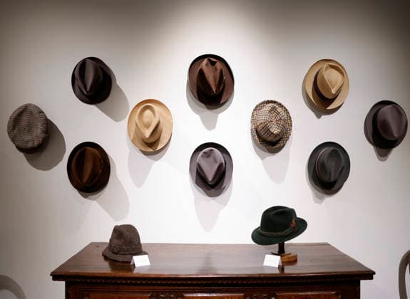 A collection of hats as well as beloved Hollywood memorabilia, exquisite fabergé and personal objects, fine and decorative art are on display at a preview of Swinging on a Star: The Private Collection of Kathryn and Bing Crosby at Sotheby s in New York City on Saturday, December 13, 2025. The legendary Hollywood couple whose legacy is synonymous with the holiday season contains items drawn from Kathryn and Bing s private collection.  NYP20251213142 JOHNxANGELILLO