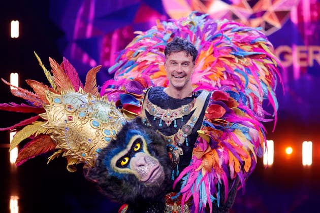 Actor Wayne Carpendale takes third place as the character The King in the ProSieben show The Masked Singer at the MMC Studios in Ossendorf Cologne, 13 12 2025 NRW Germany Copyright: xChristophxHardtx