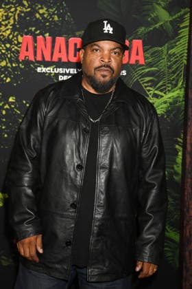 LOS ANGELES, CA - DECEMBER 13: Ice Cube at the premiere Of Anaconda at The United Theater In Los Angeles, California on On December 13, 2025 . Copyright: xJeffreyxMayerx