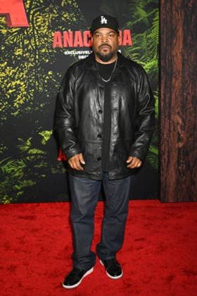 LOS ANGELES, CA - DECEMBER 13: Ice Cube at the premiere Of Anaconda at The United Theater In Los Angeles, California on On December 13, 2025 . Copyright: xJeffreyxMayerx