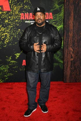 LOS ANGELES, CA - DECEMBER 13: Ice Cube at the premiere Of Anaconda at The United Theater In Los Angeles, California on On December 13, 2025 . Copyright: xJeffreyxMayerx