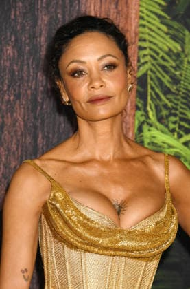 LOS ANGELES, CA - DECEMBER 13: Thandiwe Newton at the premiere Of Anaconda at The United Theater In Los Angeles, California on On December 13, 2025 . Copyright: xJeffreyxMayerx