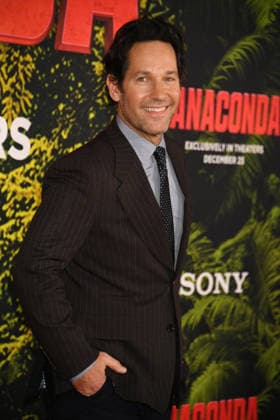 LOS ANGELES, CA - DECEMBER 13: Paul Rudd at the premiere Of Anaconda at The United Theater In Los Angeles, California on On December 13, 2025 . Copyright: xJeffreyxMayerx