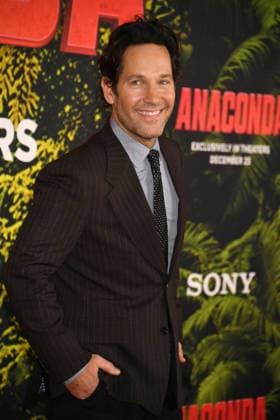 LOS ANGELES, CA - DECEMBER 13: Paul Rudd at the premiere Of Anaconda at The United Theater In Los Angeles, California on On December 13, 2025 . Copyright: xJeffreyxMayerx