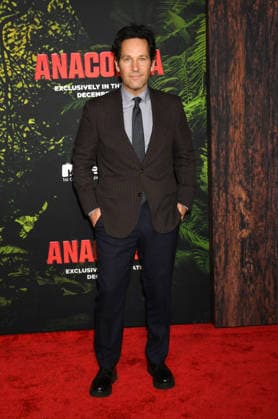 LOS ANGELES, CA - DECEMBER 13: Paul Rudd at the premiere Of Anaconda at The United Theater In Los Angeles, California on On December 13, 2025 . Copyright: xJeffreyxMayerx