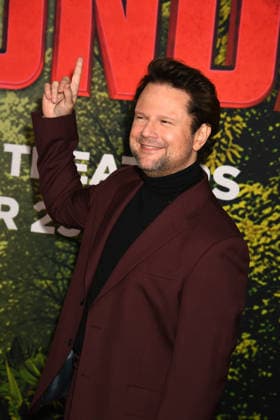 LOS ANGELES, CA - DECEMBER 13: Selton Mello at the premiere Of Anaconda at The United Theater In Los Angeles, California on On December 13, 2025 . Copyright: xJeffreyxMayerx