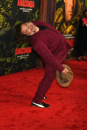 LOS ANGELES, CA - DECEMBER 13: Jack Black at the premiere Of Anaconda at The United Theater In Los Angeles, California on On December 13, 2025 . Copyright: xJeffreyxMayerx