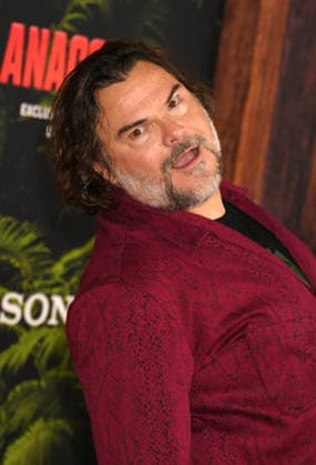 LOS ANGELES, CA - DECEMBER 13: Jack Black at the premiere Of Anaconda at The United Theater In Los Angeles, California on On December 13, 2025 . Copyright: xJeffreyxMayerx