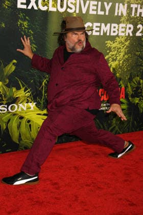 LOS ANGELES, CA - DECEMBER 13: Jack Black at the premiere Of Anaconda at The United Theater In Los Angeles, California on On December 13, 2025 . Copyright: xJeffreyxMayerx
